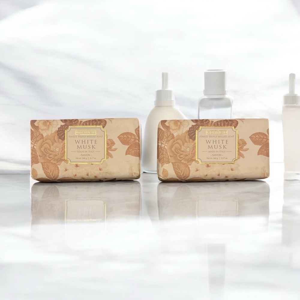 White Musk Soap by -Hopificio 2-pk
